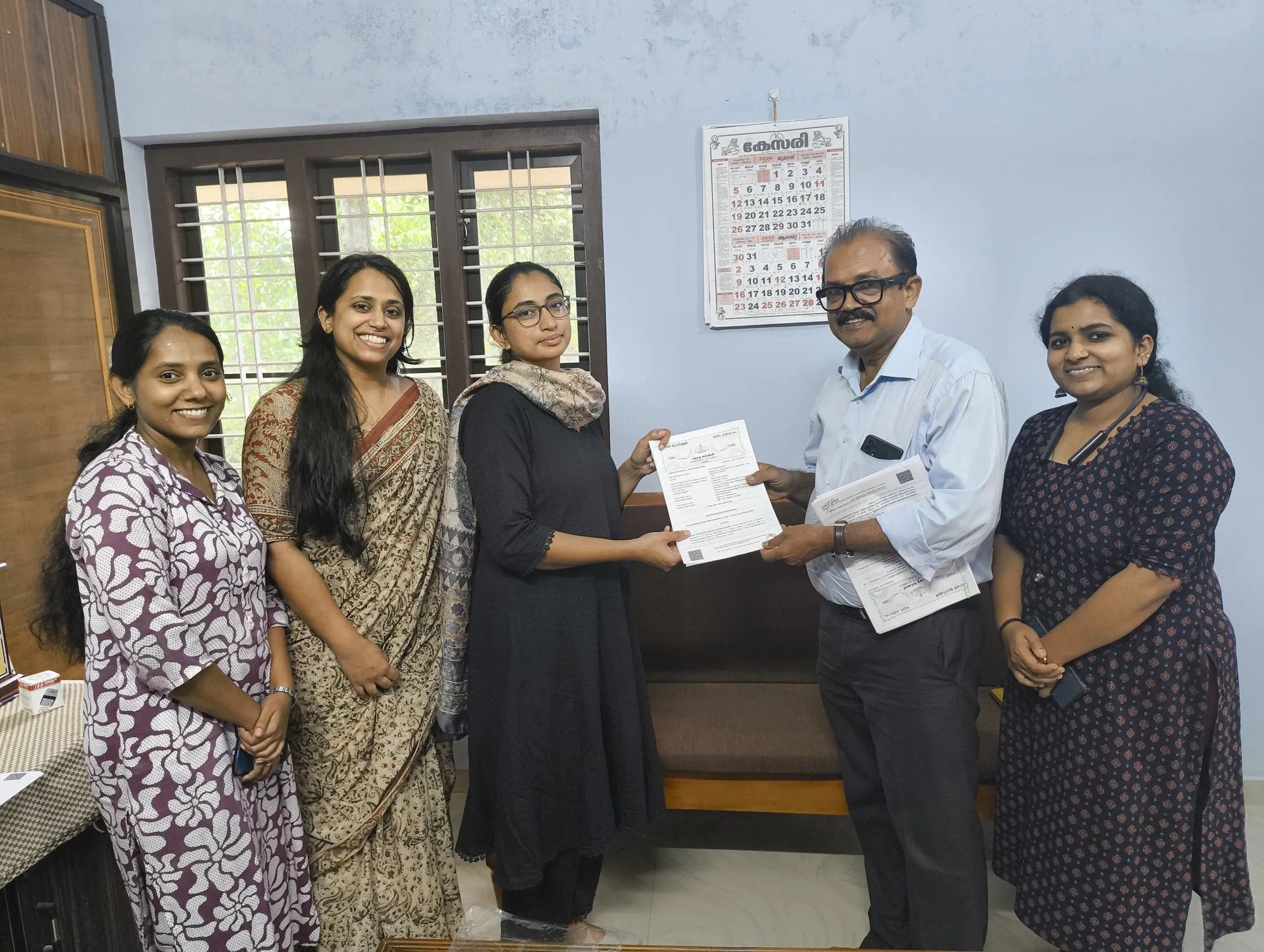 Thrya and SVMM representatives at the MoU signing ceremony in Muttil